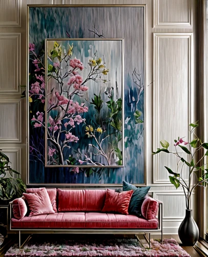flower painting,magnolia,sitting room,floral corner,floral chair,peony frame,floral composition,floral with cappuccino,boho art,magnolias,floral frame,interior decor,fiori,flora,floral background,modern decor,botanical print,ikebana,floral japanese,camellias