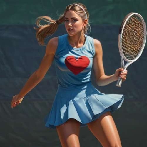 woman playing tennis,tennis skirt,tennis player,tennis,danila bagrov,sports girl,tennis lesson,soft tennis,frontenis,tennis equipment,tennis coach,tennis racket,sexy athlete,sports uniform,oil painting,oil painting on canvas,a girl in a dress,tennis court,racquet sport,oil on canvas