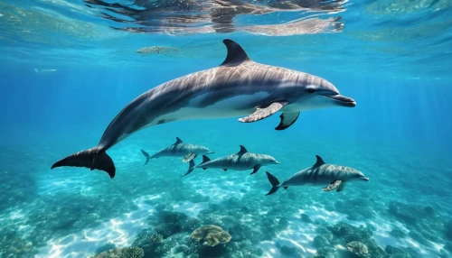 bottlenose dolphins,dolphins in water,oceanic dolphins,bottlenose dolphin,common dolphins,dolphin swimming,common bottlenose dolphin,dolphins,wholphin,spinner dolphin,dolphin background,striped dolphin,spotted dolphin,two dolphins,white-beaked dolphin,dolphin,marine mammals,sea mammals,dolphin coast,dusky dolphin,Photography,General,Realistic