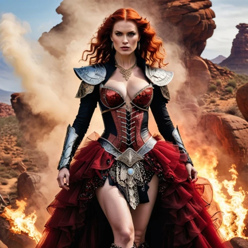 fantasy woman,scarlet witch,queen of hearts,maureen o'hara - female,female warrior,celtic queen,sorceress,wonderwoman,warrior woman,the enchantress,hard woman,strong woman,super heroine,vampire woman,breastplate,wonder woman,woman fire fighter,fire angel,woman power,female hollywood actress,Photography,General,Commercial