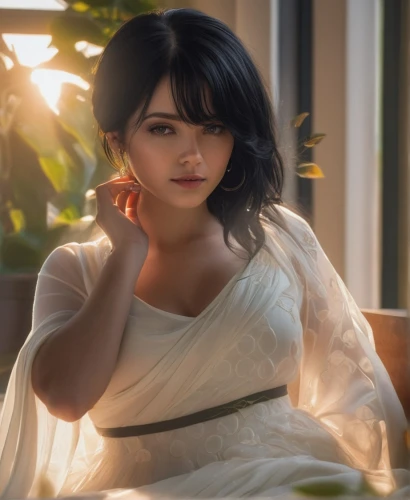 sari,romantic look,diwali,indian celebrity,diwali banner,pooja,indian bride,romantic portrait,humita,jaya,indian,angelic,indian girl,anushka shetty,white silk,saree,elegant,lotus art drawing,scene lighting,retouch,Photography,General,Natural