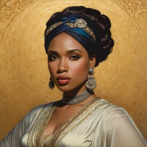 african american woman,african woman,beautiful african american women,portrait of a woman,cleopatra,fantasy portrait,woman portrait,portrait of a girl,black woman,oil painting on canvas,romantic portrait,nigeria woman,oil on canvas,tiana,artist portrait,girl in a historic way,afro-american,portrait background,vintage female portrait,ancient egyptian girl,Art,Classical Oil Painting,Classical Oil Painting 42
