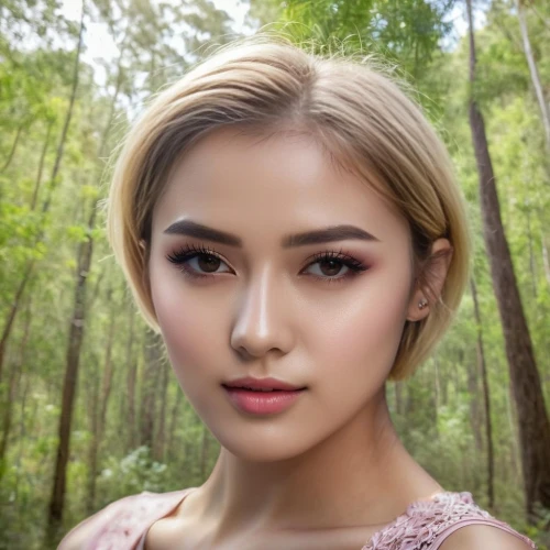 natural cosmetic,miss vietnam,vietnamese woman,eurasian,realdoll,vietnamese,portrait background,forest background,beauty face skin,natural color,retouching,phuquy,asian vision,asian woman,romantic portrait,retouch,romantic look,fantasy portrait,korat,mystical portrait of a girl,Female,Australians,Inverted Bob,Youth adult,M,Mini Skirt,Outdoor,Forest