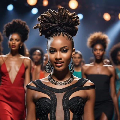 artificial hair integrations,beautiful african american women,black models,mohawk hairstyle,afro american girls,afroamerican,black women,rwanda,african american woman,african woman,runway,fashion dolls,afro-american,black woman,women's accessories,african culture,chignon,crown silhouettes,afro american,women's cosmetics,Photography,General,Fantasy