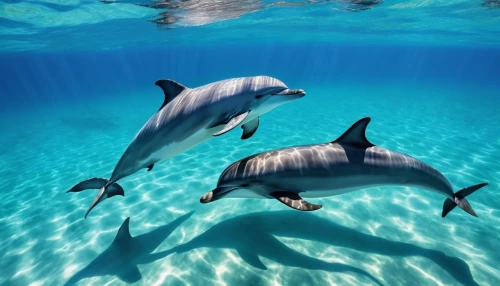 dolphins in water,oceanic dolphins,bottlenose dolphins,common dolphins,dolphins,two dolphins,dolphin swimming,spinner dolphin,dolphinarium,bottlenose dolphin,dolphin show,striped dolphin,dolphin background,wholphin,common bottlenose dolphin,dolphin,underwater world,synchronized swimming,dolphin coast,white-beaked dolphin,Photography,General,Realistic