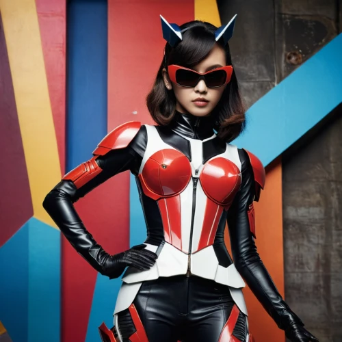 latex clothing,super heroine,cosplayer,cosplay image,wasp,two-point-ladybug,harley,latex,harley quinn,cosplay,motorcycle fairing,super woman,marvel comics,motorcycle helmet,comic hero,harlequin,queen of hearts,anime 3d,anime japanese clothing,bodypaint,Photography,General,Commercial