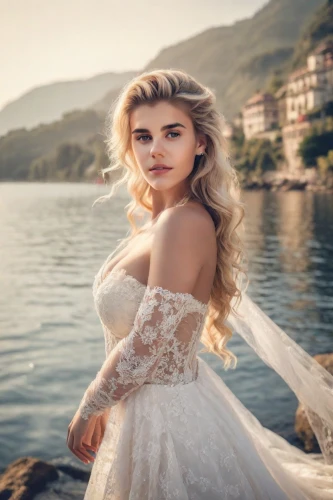 blonde in wedding dress,wedding dresses,bridal dress,wedding dress,bridal clothing,bridal,wedding photo,wedding gown,wedding photography,bride,sun bride,romantic look,wedding dress train,silver wedding,wedding photographer,the blonde in the river,romantic portrait,bridal jewelry,montenegro,bridal veil,Photography,Realistic