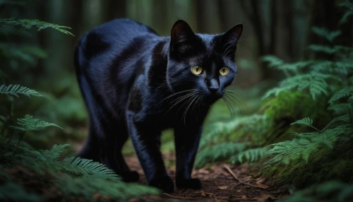 black cat,hollyleaf cherry,canis panther,felidae,feral cat,halloween black cat,wild cat,forest animal,atala,yellow eyes,feral,panther,black shepherd,digital painting,halloween cat,cat vector,cat portrait,jiji the cat,magpie cat,european shorthair,Photography,General,Natural