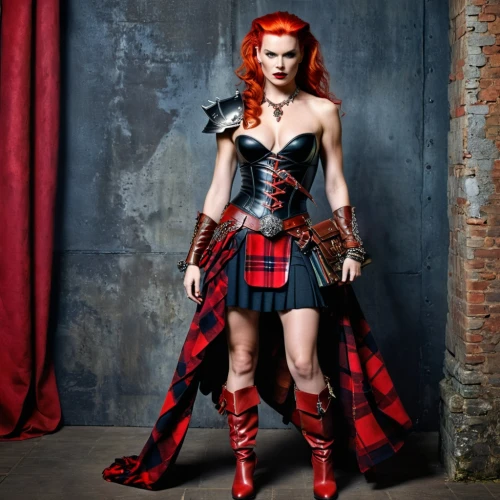 scotsman,celtic queen,kilt,scottish,tartan,tartan background,tartan colors,buffalo plaid,female warrior,celtic woman,buffalo plaid paper,tartan track,super heroine,red super hero,buffalo plaid red moose,highlander,maureen o'hara - female,scot,buffalo plaid antlers,highland games,Photography,General,Fantasy