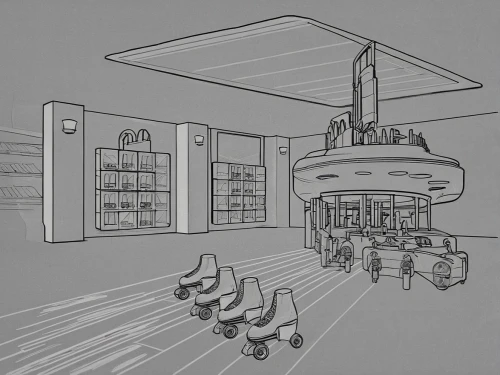 ufo interior,bookstore,bookshelves,bookshelf,bookshop,pharmacy,shelves,school design,sky space concept,book store,library,multistoreyed,shelving,study room,digitization of library,bookcase,reading room,the coffee shop,wine bar,convenience store,Design Sketch,Design Sketch,Blueprint