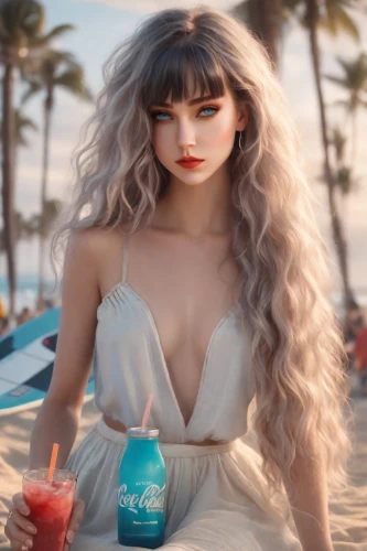 beach background,coconut perfume,coconut drinks,coconut drink,coca-cola light sango,daiquiri,coca cola,coconut water,coca-cola,polar bare coca cola,capri,malibu rum,blue hawaii,coconut milk,lychee,fanta,coconut,agua de valencia,coca,malibu,Photography,Commercial