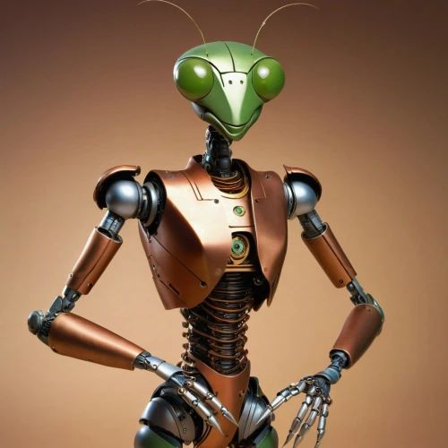 mantis,alien warrior,jiminy cricket,droid,bot,mantidae,ant,martian,grasshopper,minibot,android,scrap sculpture,boba,bob,alien,plankton,wasp,patrol,droids,artificial fly,Illustration,Children,Children 01