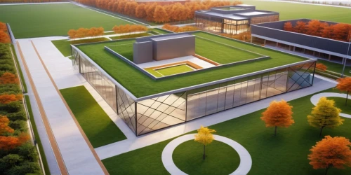 solar cell base,3d rendering,modern architecture,school design,modern house,modern building,render,biotechnology research institute,archidaily,new building,chancellery,sewage treatment plant,data center,cubic house,modern office,smart house,cube house,futuristic art museum,prefabricated buildings,eco-construction,Photography,General,Realistic