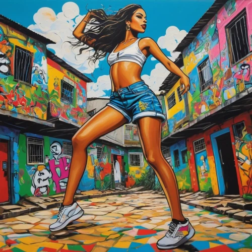 female runner,artistic roller skating,graffiti art,havana,graffiti,free running,oil painting on canvas,running,woman walking,girl walking away,colorful city,mural,street dance,streetart,roller skating,color pencils,street dancer,hip-hop dance,color pencil,grafitti,Conceptual Art,Graffiti Art,Graffiti Art 01