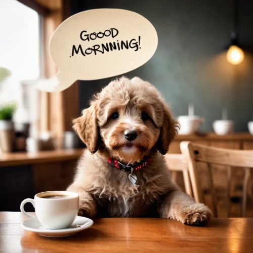 make the day great,cheerful dog,good morning,morning,in the morning,cute puppy,good morning indonesian,morning glory family,cavapoo,pet vitamins & supplements,coffee background,morning girl,alarm,havanese,day start,early risers,espressino,gm food,early morning,king charles spaniel,Photography,General,Cinematic