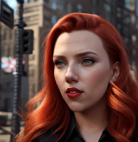 black widow,scarlet witch,fiery,red hair,redhair,red-haired,femme fatale,red head,redheads,retro woman,red lipstick,red lips,semi-profile,redhead,transistor,redheaded,clary,poppy red,poison ivy,fierce,Common,Common,Cartoon