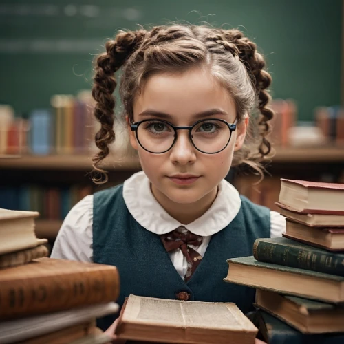 librarian,reading glasses,girl studying,book glasses,bookworm,scholar,kids glasses,girl in a historic way,child with a book,little girl reading,schoolgirl,professor,academic,tutor,the girl studies press,education,with glasses,girl with speech bubble,girl portrait,back-to-school