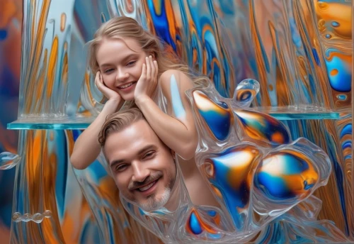 father with child,father and daughter,on a transparent background,underwater background,digiart,digital art,transparent background,children's background,portrait background,father daughter,mermaid background,soap bubbles,world digital painting,glass painting,3d background,adobe photoshop,computer art,digital artwork,digital compositing,photo painting,Photography,Artistic Photography,Artistic Photography 03