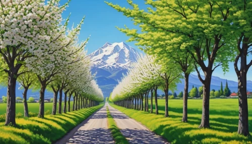 landscape background,tree lined path,tree lined lane,mountain scene,aaa,tree-lined avenue,nature landscape,mountain landscape,mountain road,springtime background,salt meadow landscape,green landscape,pathway,background view nature,mountainous landscape,landscape nature,mount scenery,cherry blossom tree-lined avenue,wall,rural landscape,Photography,General,Realistic