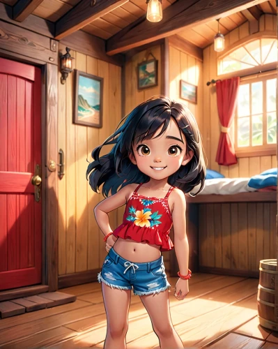 wonder woman,wonderwoman,wonder woman city,cute cartoon character,super heroine,wonder,kids illustration,cute cartoon image,toy's story,jean shorts,kid hero,girl in overalls,cg artwork,children's background,super woman,lasso,superhero background,lilo,moana,animated cartoon,Anime,Anime,Cartoon