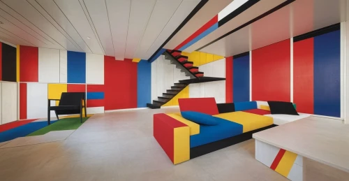 children's interior,interior design,mondrian,children's room,kids room,children's bedroom,interior decoration,frisian house,wall paint,color wall,gymnastics room,house painting,great room,modern decor,interior modern design,search interior solutions,paint boxes,athens art school,contemporary decor,wall decoration,Photography,General,Realistic