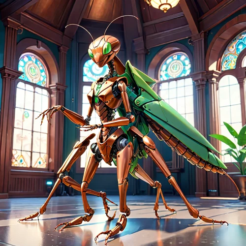 mantis,praying mantis,northern praying mantis (martial art),emerald lizard,justitia,mantidae,scales of justice,hornet,sylva striker,exoskeleton,grasshopper,lady justice,sci fiction illustration,sword lily,cg artwork,knight armor,emerald,patrol,defense,evangelion evolution unit-02y,Anime,Anime,General