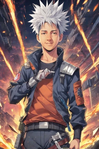 killua,fire background,naruto,kakashi hatake,explosion destroy,killua hunter x,takikomi gohan,my hero academia,cg artwork,explosion,portrait background,fire planet,explosions,bandana background,bazaruto,zero,wiz,would a background,hero,shinkiari,Digital Art,Anime