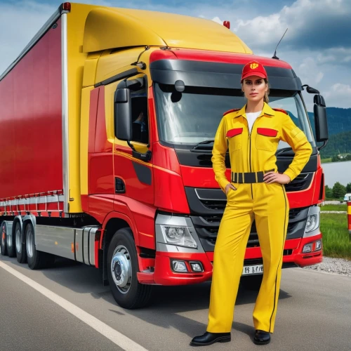truck driver,nikola,dhl,semitrailer,commercial vehicle,courier driver,freight transport,vehicle transportation,high-visibility clothing,delivery trucks,courier software,kei truck,delivery truck,volkswagen crafter,counterbalanced truck,racing transporter,light commercial vehicle,18-wheeler,logistic,cybertruck,Photography,General,Realistic