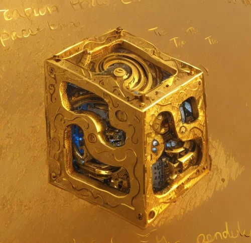 mechanical puzzle,cube surface,metatron's cube,magic cube,gold watch,gilding,golden scale,magic grimoire,treasure chest,gold foil corners,ball cube,gullideckel,cog,cubic,cube background,cube,card box,cube love,cube sea,gold mask,Common,Common,Game