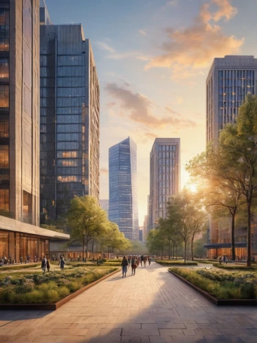 hafencity,potsdamer platz,tianjin,shenyang,urban development,the boulevard arjaan,costanera center,seoul,smart city,apgujeong,urban design,ekaterinburg,business district,urban landscape,city scape,hongdan center,hudson yards,zhengzhou,pudong,nanjing,Photography,General,Natural