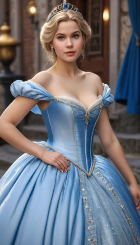 cinderella,elsa,ball gown,hoopskirt,quinceanera dresses,fairy tale character,crinoline,princess sofia,celtic woman,bodice,disney character,a girl in a dress,girl in a long dress,rapunzel,miss circassian,cinderella shoe,girl in a historic way,jennifer lawrence - female,overskirt,quinceañera,Photography,General,Realistic