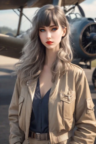 aviator,vintage angel,fighter pilot,bomber,vintage girl,khaki,air force,glider pilot,us air force,airman,vintage woman,retro girl,douglas ac-47 spooky,vintage women,retro woman,retro women,vintage theme,aviator sunglass,vintage style,captain p 2-5,Photography,Cinematic