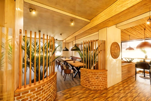 bamboo curtain,japanese-style room,patterned wood decoration,wooden sauna,bamboo plants,eco hotel,wooden beams,loft,timber house,wooden floor,tree house hotel,hanok,boutique hotel,wooden planks,casa fuster hotel,wooden house,wood floor,garden design sydney,wooden wall,home interior