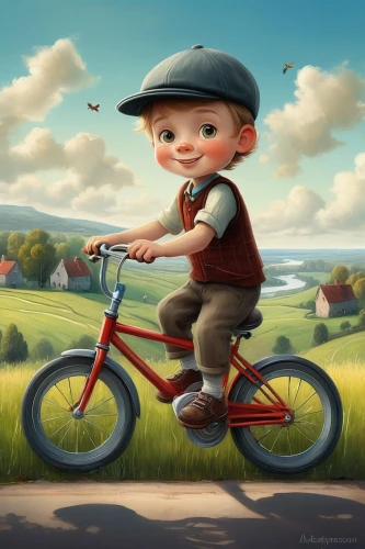 bicycle,bicycling,bicycle riding,bicycle ride,cyclist,cycling,bike kids,kids illustration,children's background,biking,bicycles,bmx bike,racing bicycle,bicycle mechanic,world digital painting,cute cartoon image,biker,bmx,tricycle,bike,Illustration,Abstract Fantasy,Abstract Fantasy 01