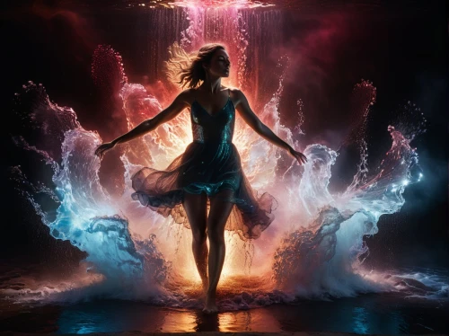 shower of sparks,fire dancer,spark of shower,dancing flames,fire dance,firedancer,fire artist,drawing with light,divine healing energy,digital compositing,fire and water,rain of fire,fireworks art,ignition,light painting,mystical portrait of a girl,apophysis,photomanipulation,visual effect lighting,fantasia,Photography,General,Natural