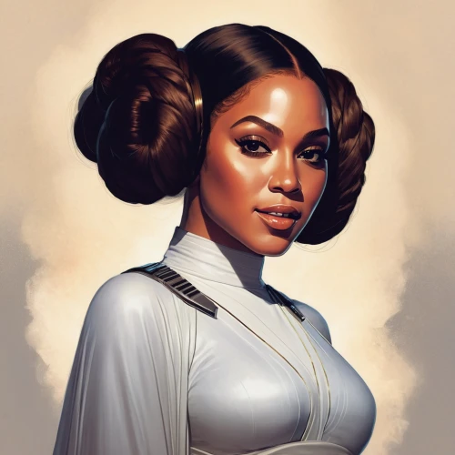 princess leia,tiana,cg artwork,lando,star mother,fantasy portrait,custom portrait,jasmine bush,empire,updo,jedi,jasmine,solo,official portrait,african american woman,jaya,romantic portrait,a woman,star wars,portrait background,Conceptual Art,Fantasy,Fantasy 17