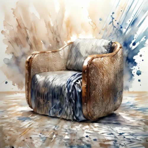 water sofa,blue pillow,throw pillow,armchair,coffee watercolor,watercolor background,soft furniture,cushion,couch,chaise longue,sofa,loveseat,sofa cushions,cowhide,hand digital painting,chaise,futon,settee,sleeper chair,world digital painting