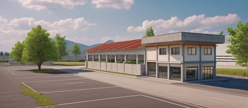 industrial building,prefabricated buildings,school design,firstfeld depot,commercial building,fire station,3d rendering,company building,montana post building,office building,modern building,automobile repair shop,sewage treatment plant,data center,new building,car showroom,train depot,bus garage,contract site,fire and ambulance services academy,Photography,General,Realistic