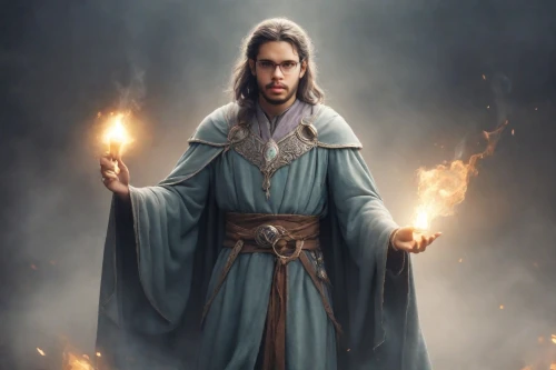 yi sun sin,flickering flame,lokportrait,flame spirit,biblical narrative characters,hieromonk,benediction of god the father,fantasy portrait,the abbot of olib,fire master,lord who rings,zodiac sign libra,smouldering torches,holyman,high priest,son of god,pillar of fire,gandalf,thorin,elven,Photography,Cinematic