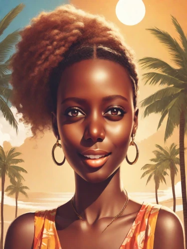 african woman,afro-american,afroamerican,afro american girls,african american woman,girl portrait,nigeria woman,afro american,digital painting,african art,african,world digital painting,afro,ghana,african culture,portrait of a girl,beautiful african american women,sun of jamaica,digital art,senegal,Photography,Cinematic