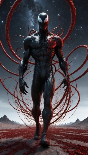 muscular system,darth talon,venom,alien warrior,red lantern,daredevil,wolverine,cyclops,red matrix,sci fiction illustration,spawn,scorpio,ringed-worm,martian,primitive man,red super hero,nebula guardian,venomous,3d man,cobra,Photography,Artistic Photography,Artistic Photography 11