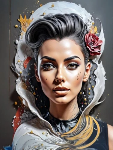 fashion illustration,frida,oil painting on canvas,painting technique,fantasy portrait,flower painting,boho art,art painting,fabric painting,world digital painting,digital painting,oil painting,fashion vector,desert flower,body painting,girl in a wreath,indian art,geisha,bodypainting,iranian
