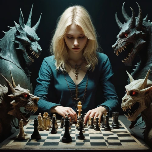 chess player,chess,play chess,chess game,chessboard,chess icons,chess board,chess pieces,evil woman,chess men,chessboards,game of thrones,vertical chess,pawn,fantasy woman,witcher,chess cube,games of light,black dragon,dragon slayer,Illustration,Paper based,Paper Based 19