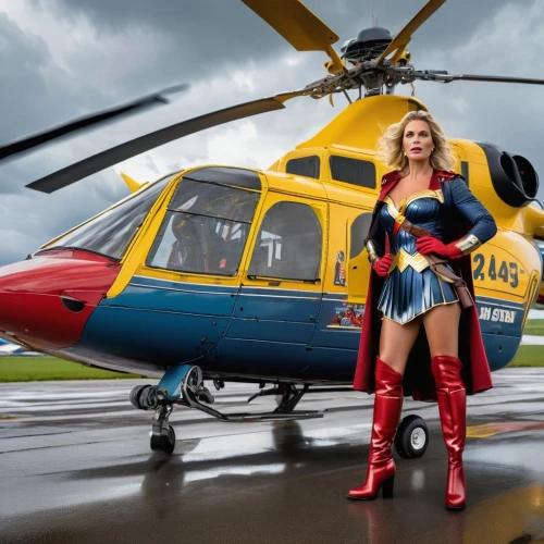 super woman,super heroine,wonderwoman,super hero,wonder woman city,captain marvel,wonder woman,woman power,helicopter pilot,rescue helicopter,superhero,rescue helipad,red super hero,wonder,super,eurocopter,superheroes,woman fire fighter,trauma helicopter,air rescue,Photography,General,Sci-Fi