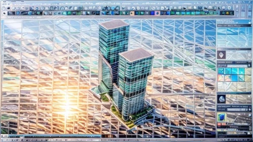 glass facade,glass facades,glass building,structural glass,computer art,honeycomb grid,abstract corporate,building honeycomb,windows 95,glass tiles,skyscraper,skycraper,computer screen,digital compositing,virtual landscape,lattice windows,glass pane,lattice window,cyberspace,glass panes