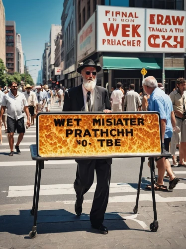 mobsters welcome sign,immerwurzel,mitzvah,marketeer,frankfurter würstchen,crosswalk,tel aviv,weizenbroetchen,magen david,meter stick,western wall,wild west,rabbi,advertising banners,taxi sign,advertising campaigns,traffic management,funny signs,street organ,herbstaster,Photography,General,Realistic