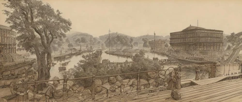 tiber bridge,july 1888,19th century,street scene,constantinople,embankment,old street,petersburg,metz,lithograph,the boulevard arjaan,waterloo plein,arch of constantine and colosseum,source de la sorgue,parramatta,universal exhibition of paris,pont d'avignon,the market,passeig de gracia,view of the city,Art sketch,Art sketch,Traditional