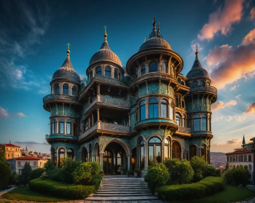 fairy tale castle,fairytale castle,victorian house,gothic architecture,victorian,gold castle,ghost castle,victorian style,art nouveau,temple of christ the savior,magic castle,beautiful buildings,constanta,classical architecture,medieval architecture,byzantine architecture,architectural style,haunted cathedral,old architecture,saint joseph,Photography,General,Fantasy