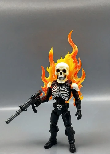firebrat,fire devil,flickering flame,skeleltt,skull allover,hot metal,crossbones,day of the dead skeleton,gas flame,skeletal,scorch,death god,vintage skeleton,fire master,firespin,molten,inferno,actionfigure,terminator,skulls bones,Unique,3D,Garage Kits