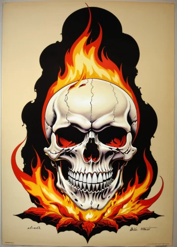 fire logo,fire screen,inflammable,fire devil,skull bones,flammable,skull drawing,skulls and,skull and crossbones,burnout fire,panhead,skull allover,scull,fire background,fire-eater,flame of fire,the conflagration,fire eater,skull racing,fire artist,Illustration,Retro,Retro 06